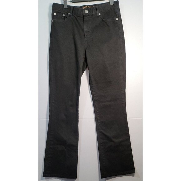 Lauren Ralph Lauren Women's Black Jeans Size 5 Classic Bootcut - Picture 1 of 9